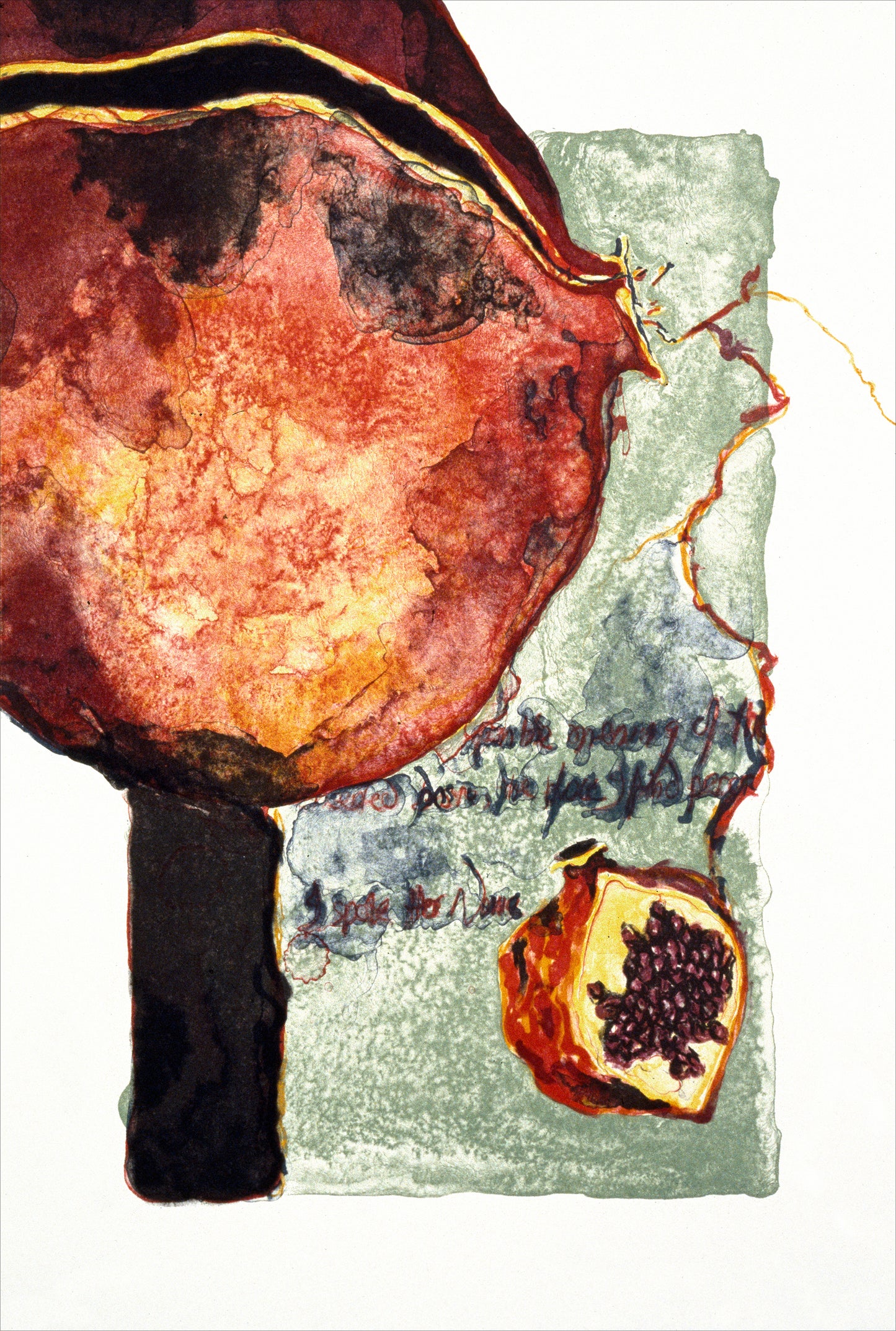 Forbidden Fruit Series: north pomegranates earth