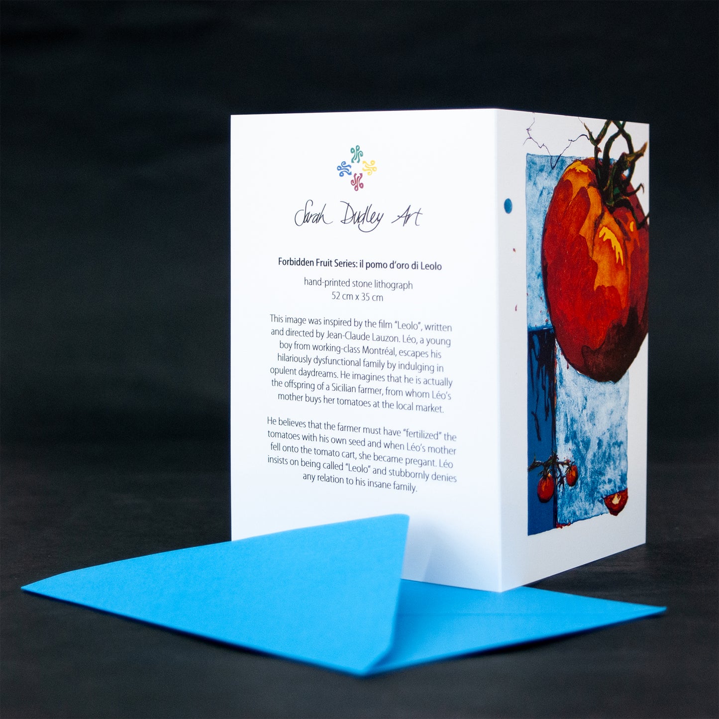 5 Forbidden Fruit Notecards, Set #2